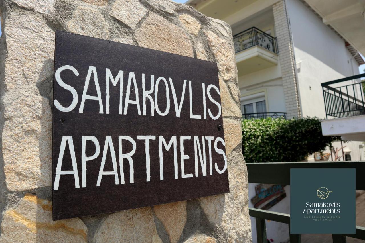 Samakovlis Apartments Nea Michaniona Exteriör bild